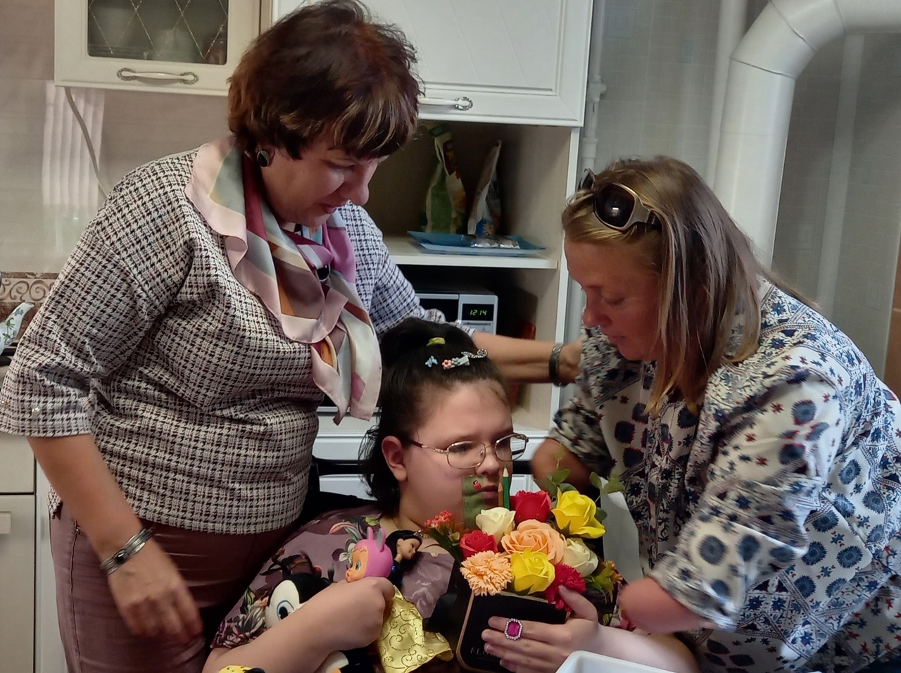 Продолжение работы над проектом "В кругу друзей"